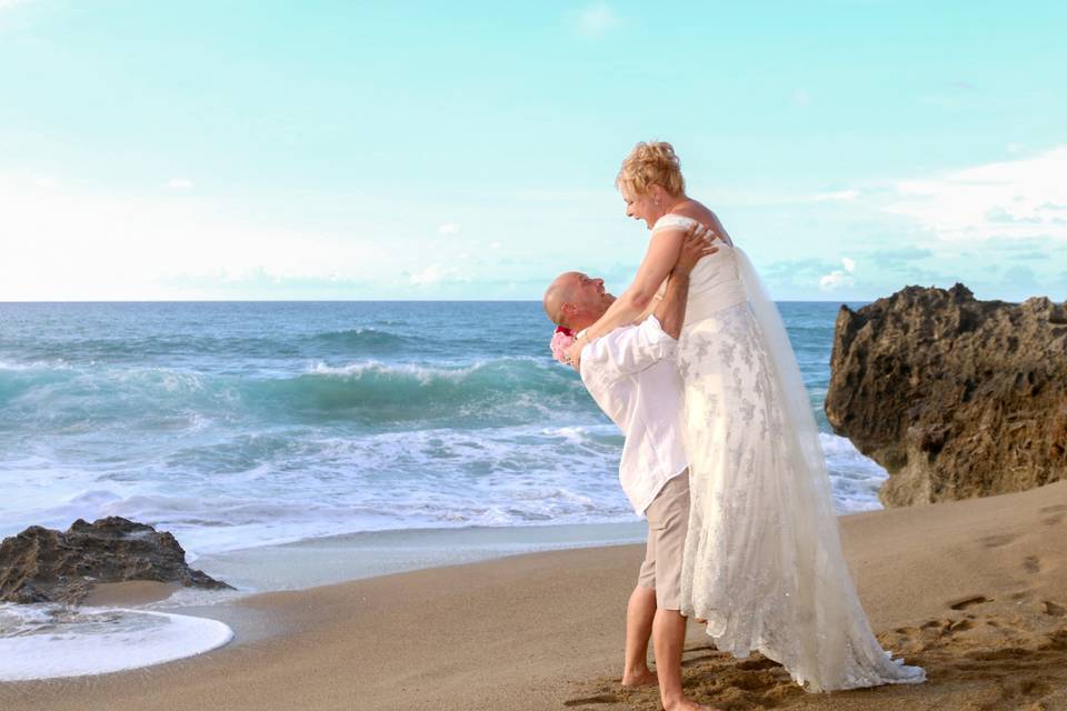 Beach wedding