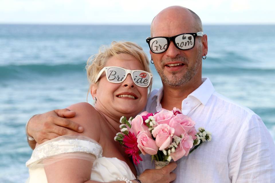 Beach wedding