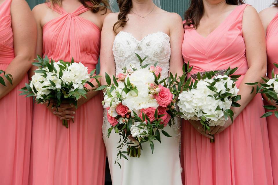 Cascading bouquet