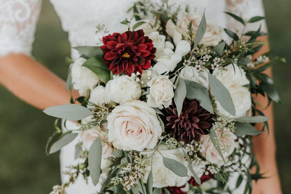 Peonies bouquet