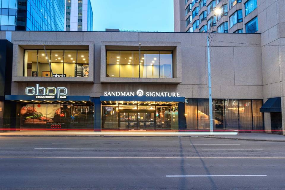 Outside Street Entrance
