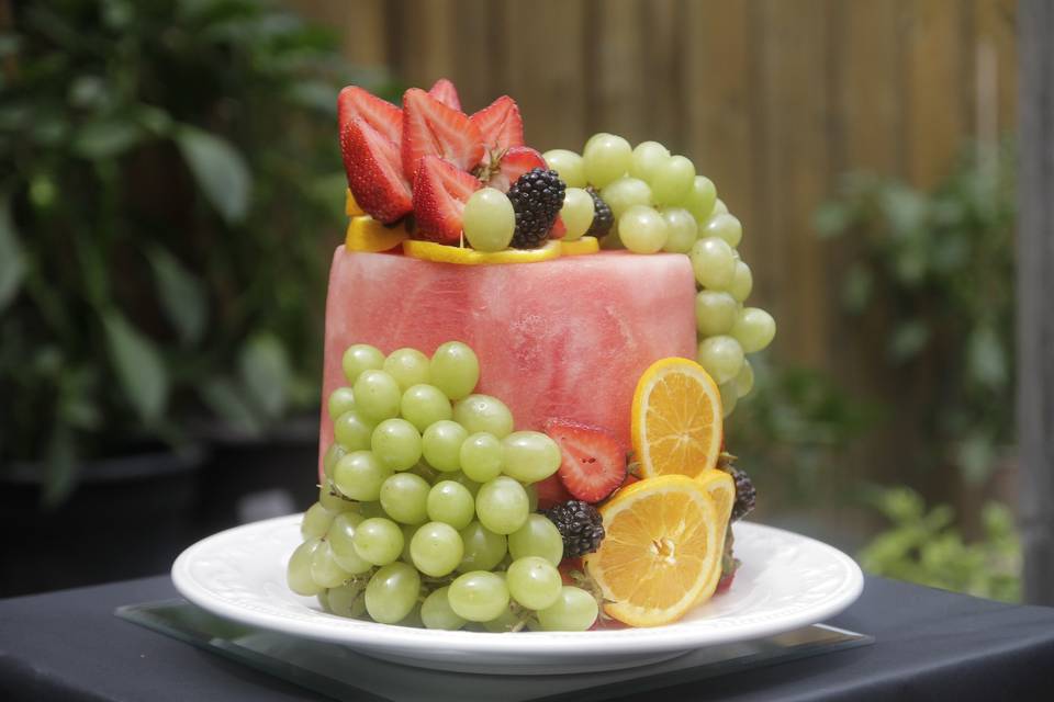 Watermelon cake