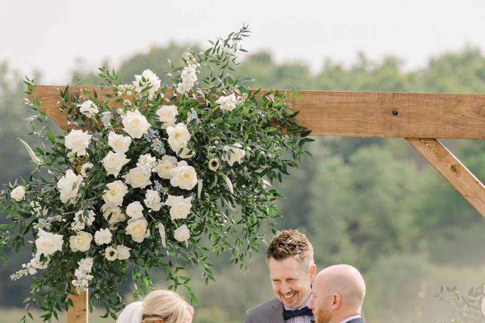 Outdoor ceremony