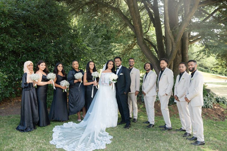 Wedding photo by Natalie Varro