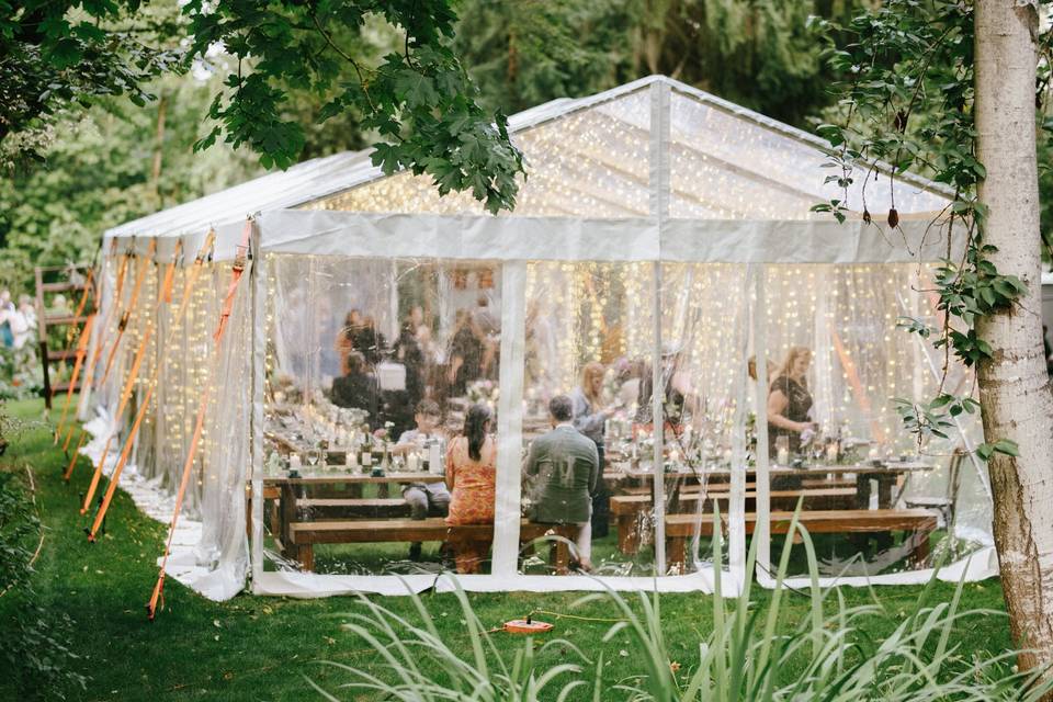 Wedding photo by Natalie Varro