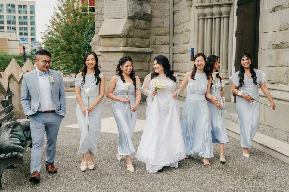 Wedding photo by Natalie Varro