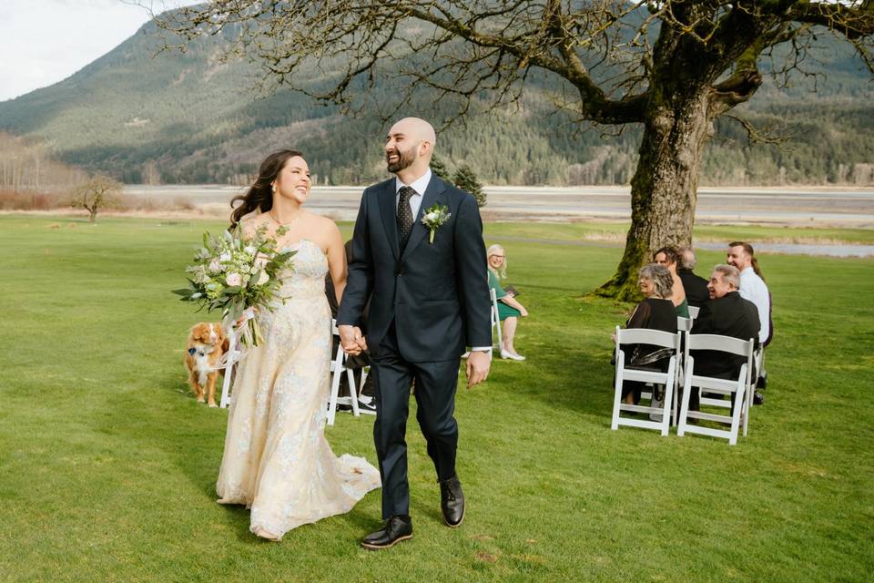 Wedding photo by Natalie Varro