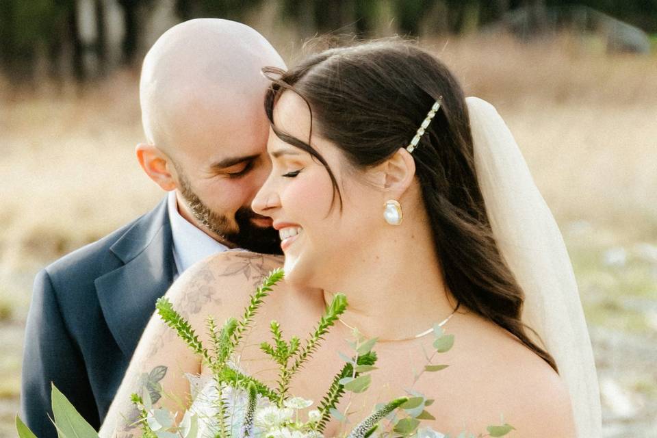 Wedding photo by Natalie Varro