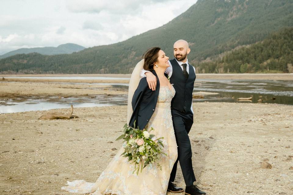 Wedding photo by Natalie Varro