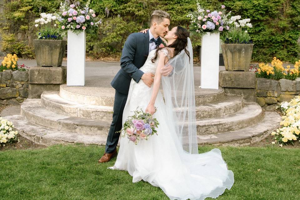 Wedding photo by Natalie Varro