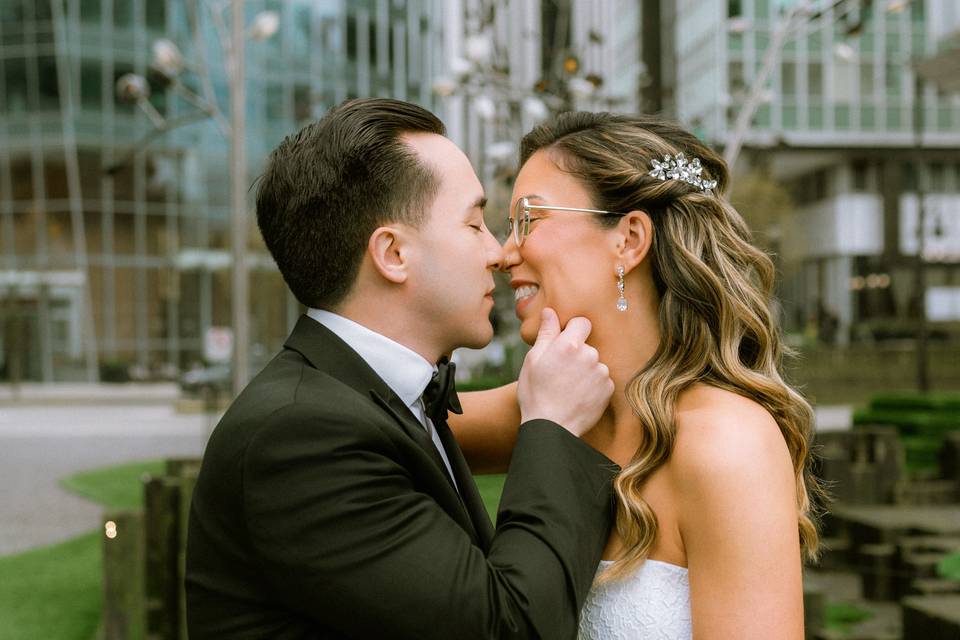 Wedding photo by Natalie Varro