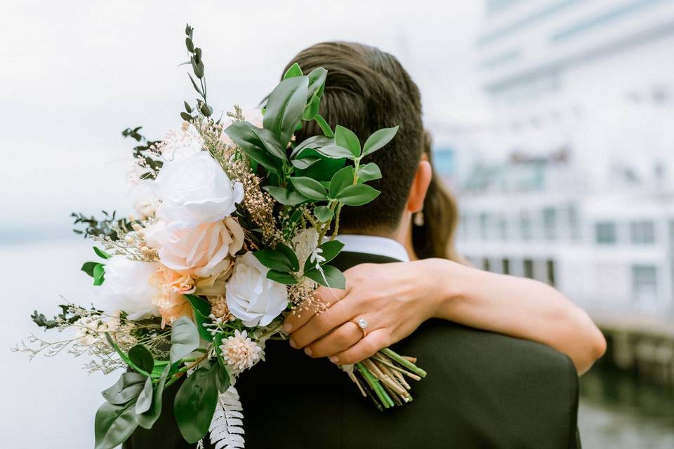 Wedding photo by Natalie Varro