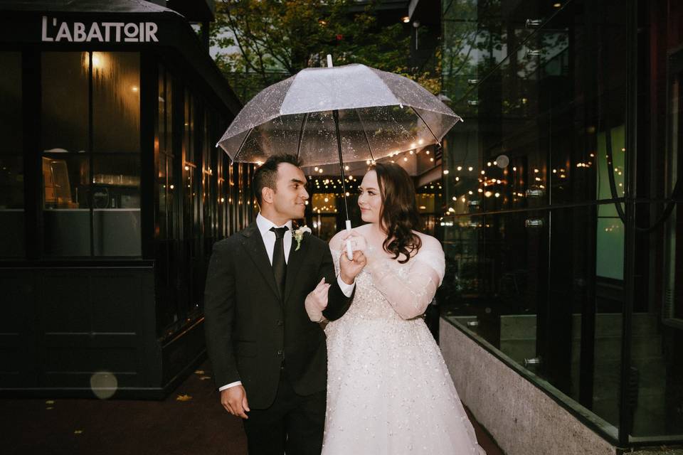 Wedding photo by Natalie Varro