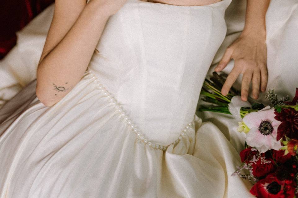 Wedding photo by Natalie Varro