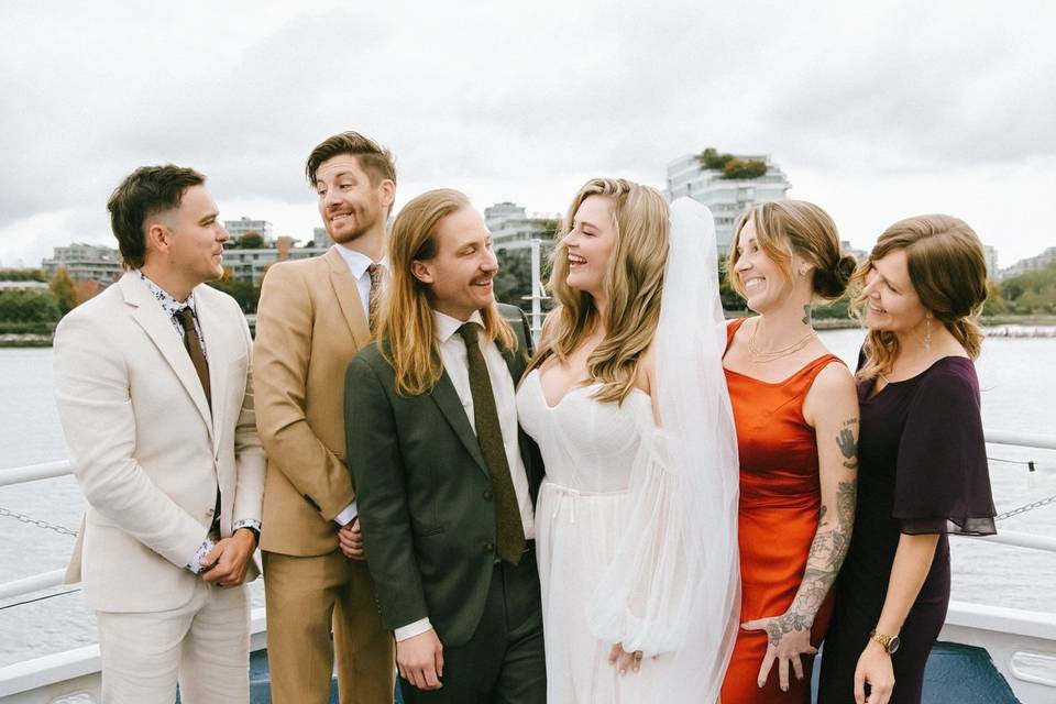 Wedding photo by Natalie Varro