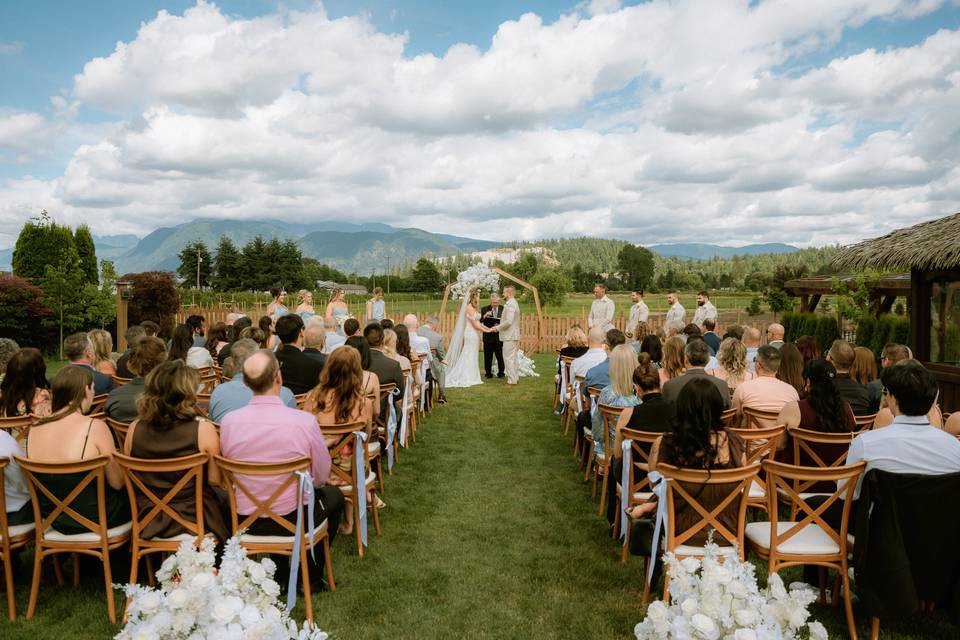 Wedding photo by Natalie Varro