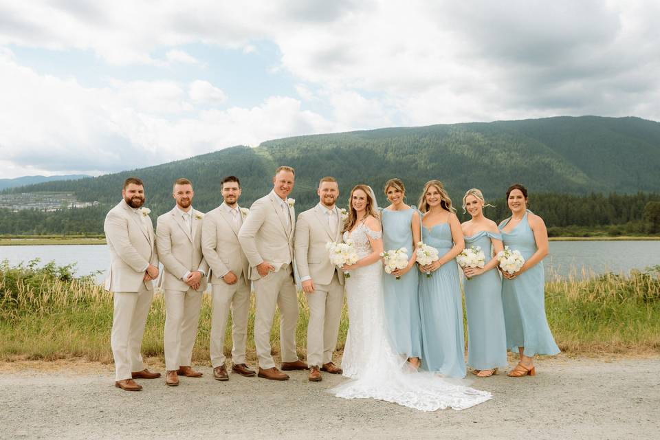 Wedding photo by Natalie Varro