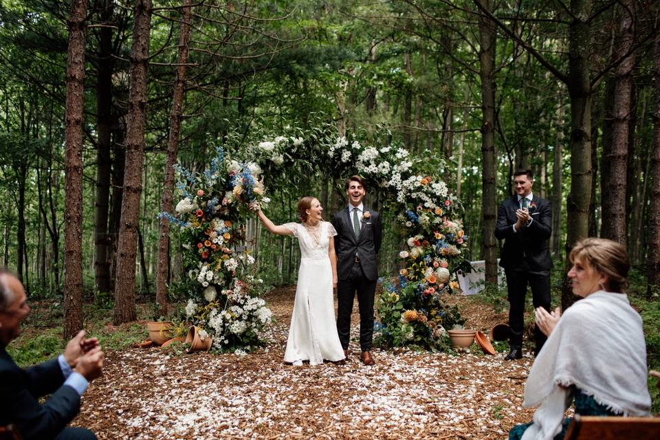 Green Suite Bridal Bouquet