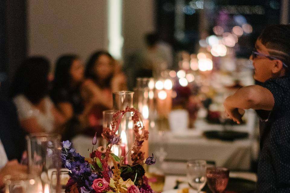 Reception Tables Centrepiece