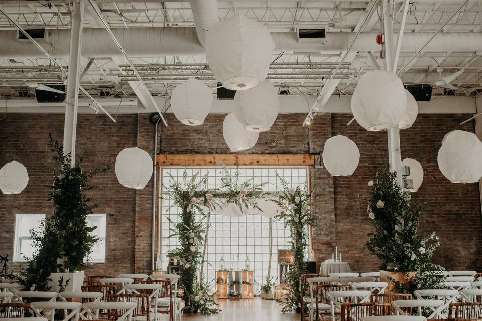 Indoor ceremony