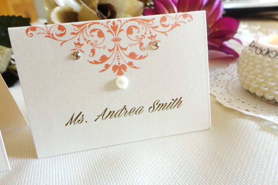 Elegant Place Card