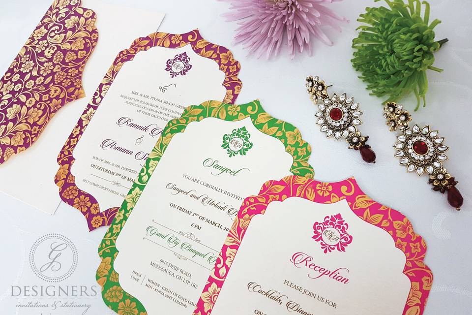 Sikh Wedding Invitation 2