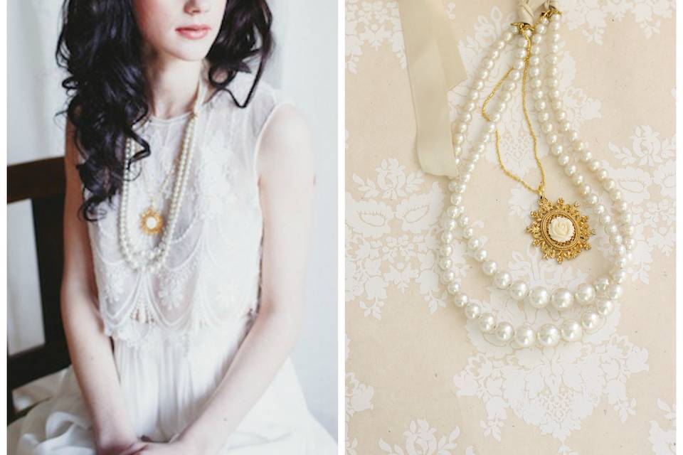 rose vintage upcycled necklace toronto independent artist jewellery wedding bride .jpg