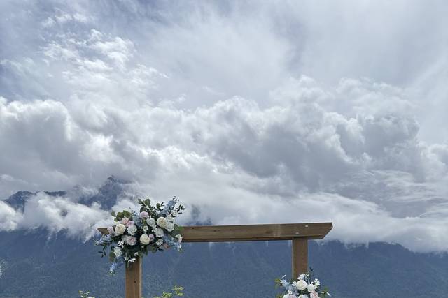 Faux Arch Swag Rentals