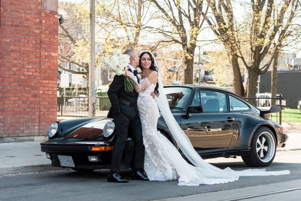 Modern Downtown Wedding