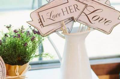 Wedding signs