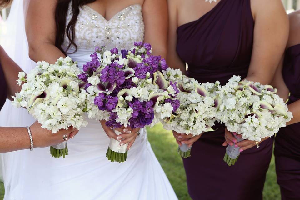 Stock bridal bouquet