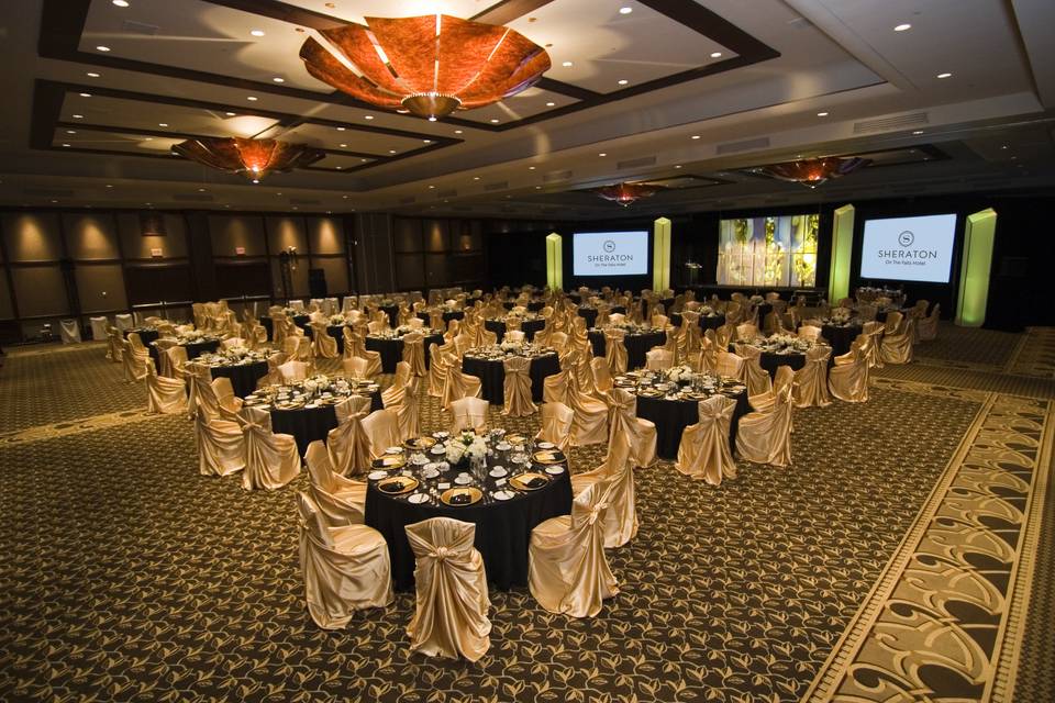 Ballroom setup