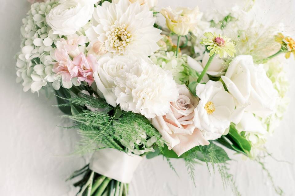 Summer wedding bouquet