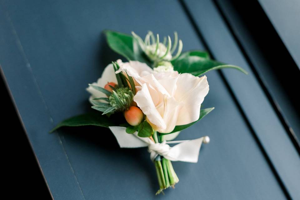 Wedding boutonniere