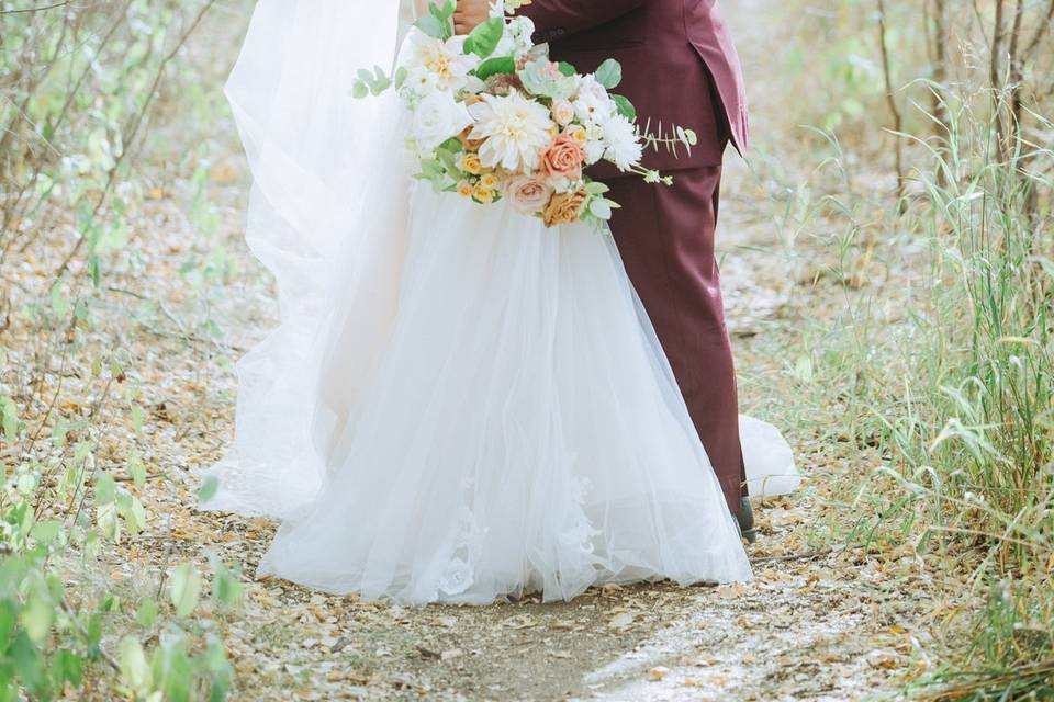 Fall wedding bouquet