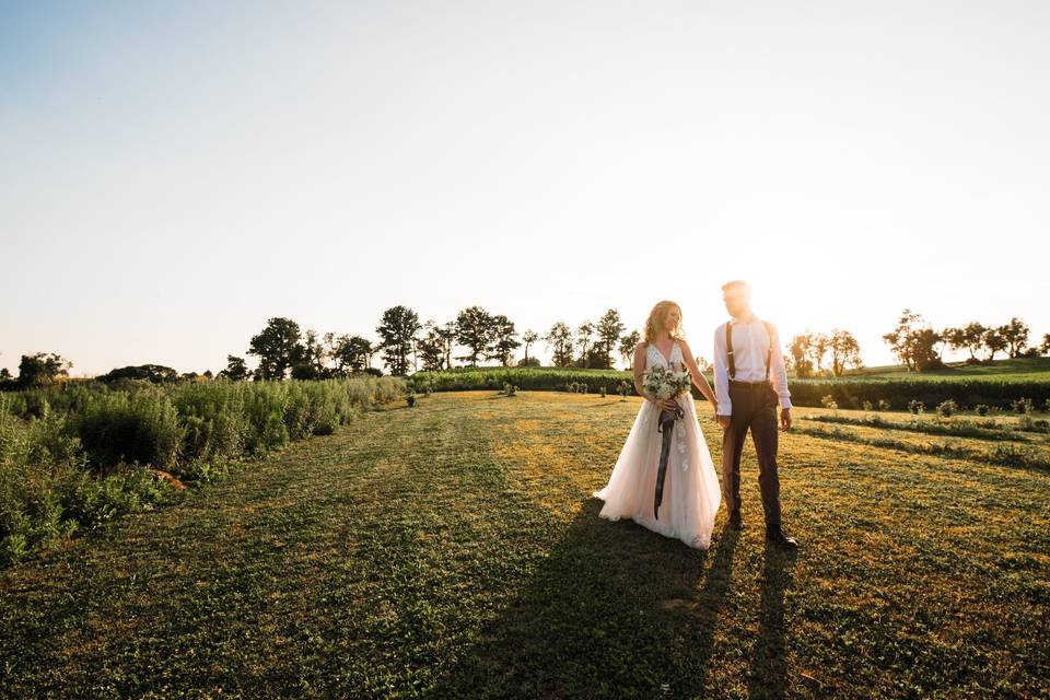 Bride and groom