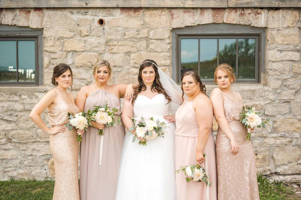 Bridesmaids bouquets