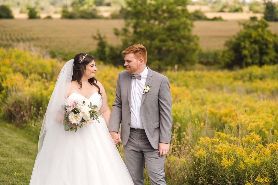 Bride and groom