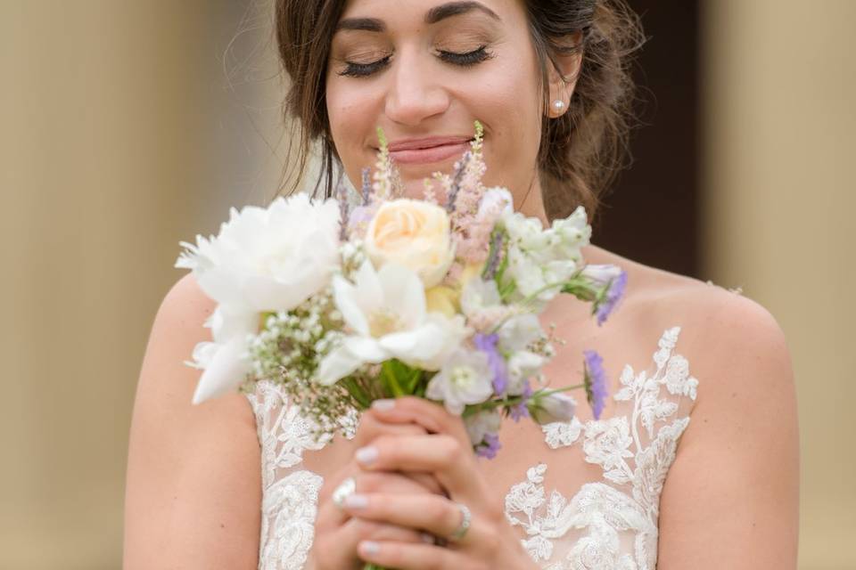 Petite bridal bouquet