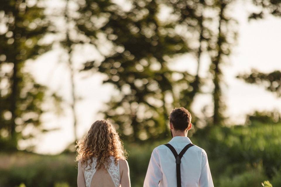 Bride and groom