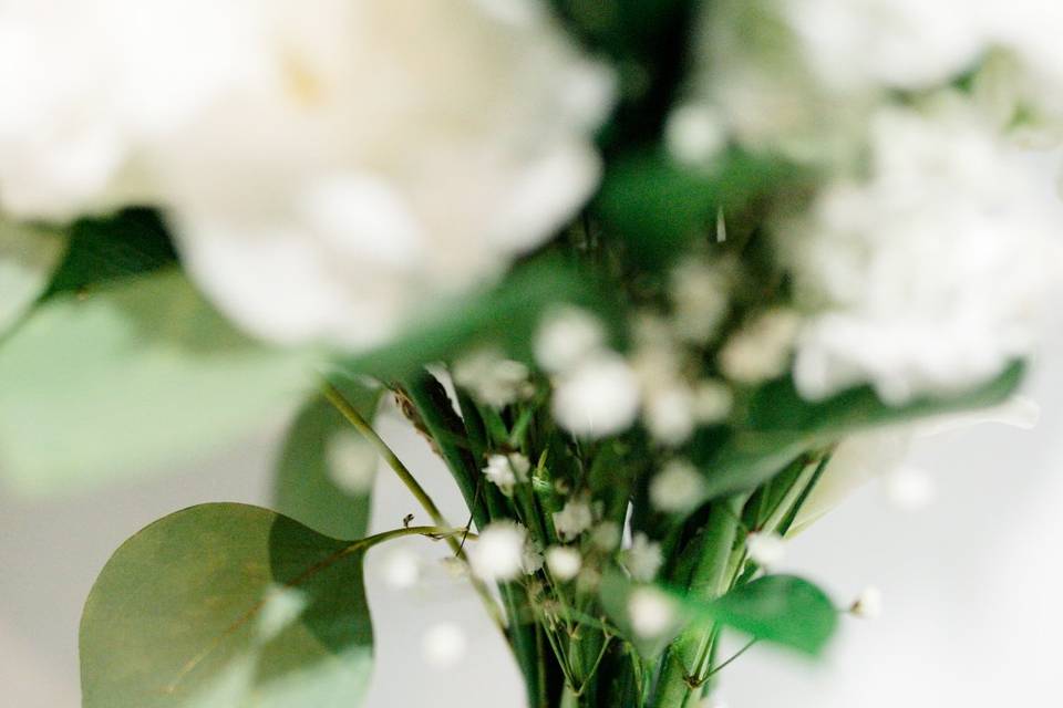 Bridal detail shot