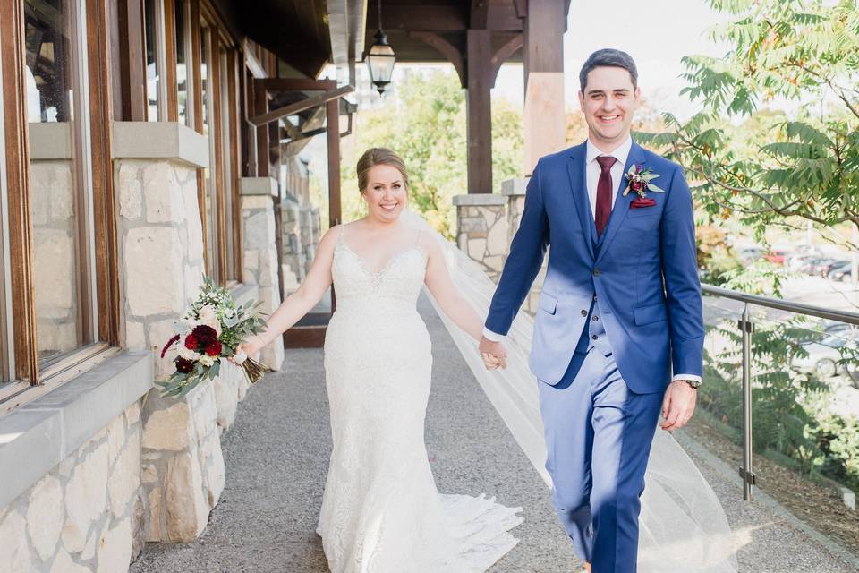 Bride and groom