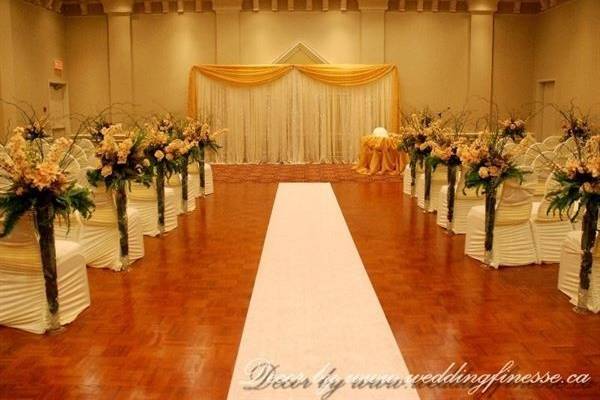 Evergreen Ballroom Ceremony