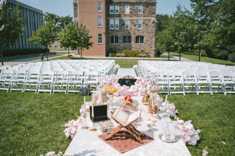 Ceremony view