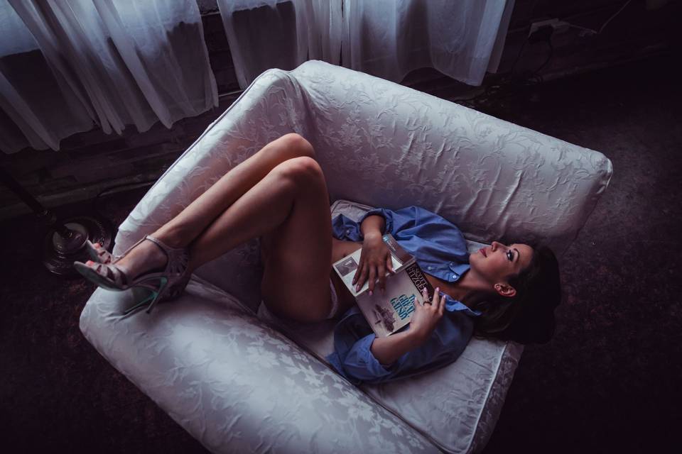 Alone with a book