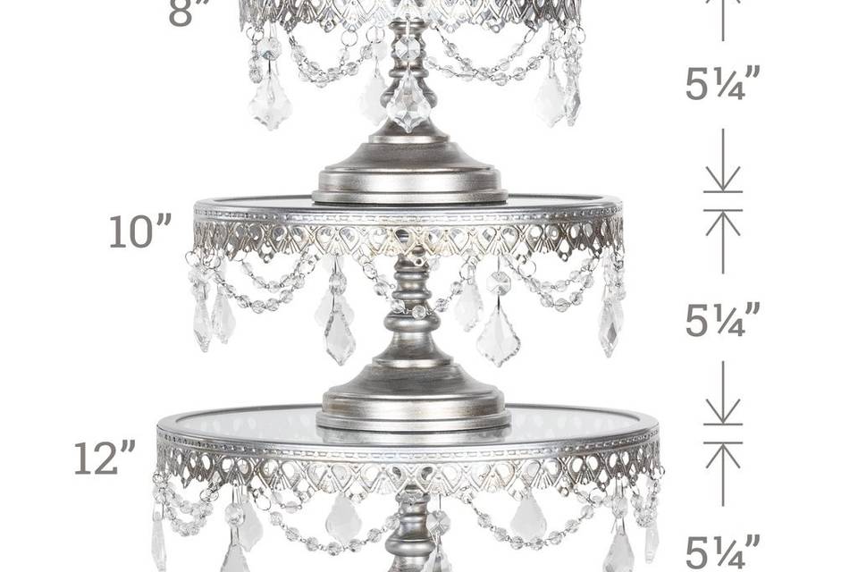 Silver Cake Stands