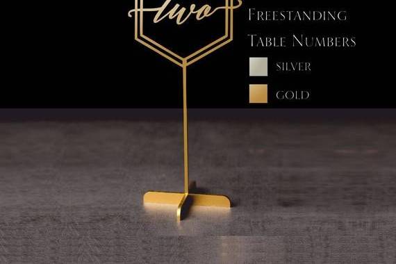 Table Numbers