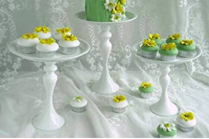 Silver Cupcake Stand