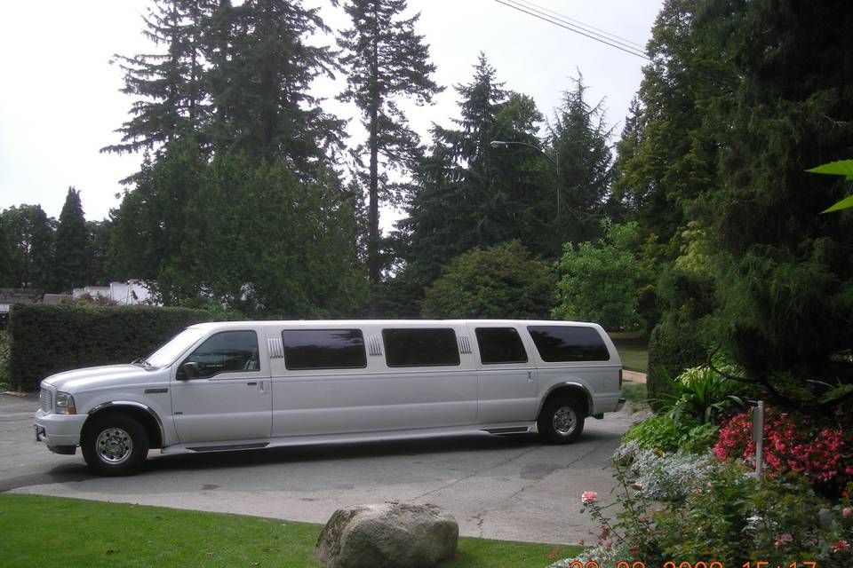 Interior Crystal SUV limo