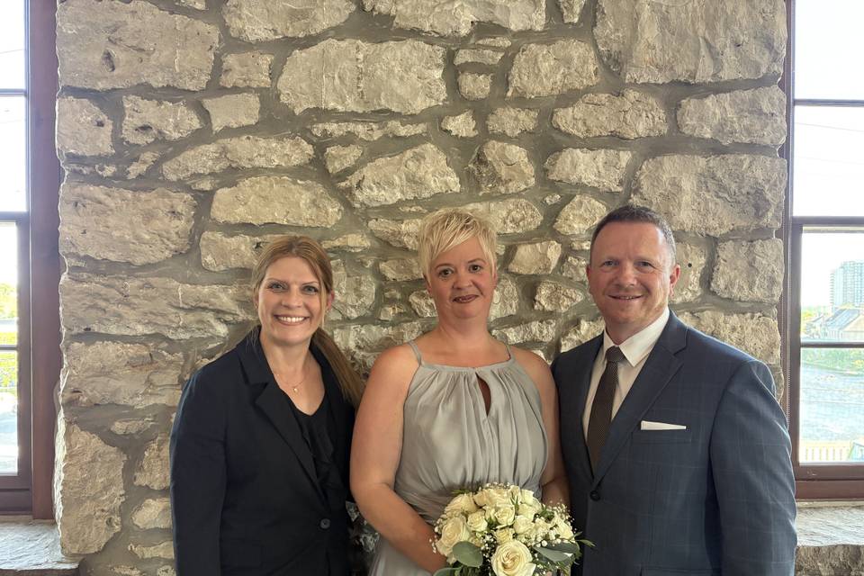 After the ceremony